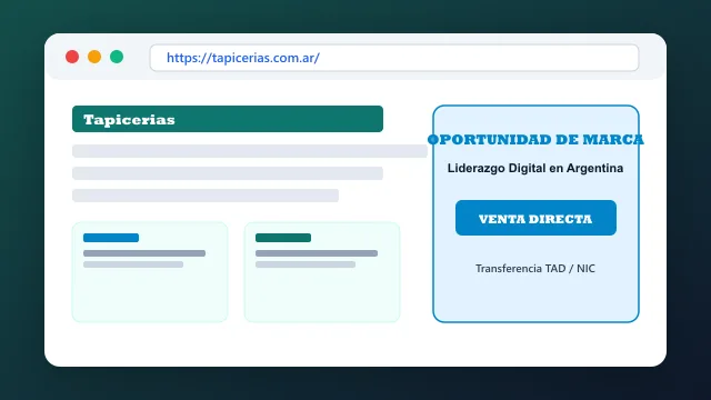 Modelo de aplicación comercial y proyectos digitales para tapicerias.com.ar