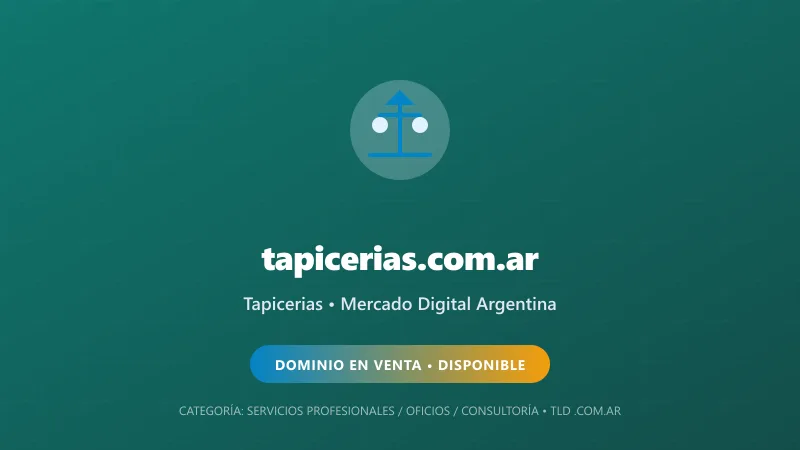 Identidad gráfica y activo digital para Tapicerias en Argentina